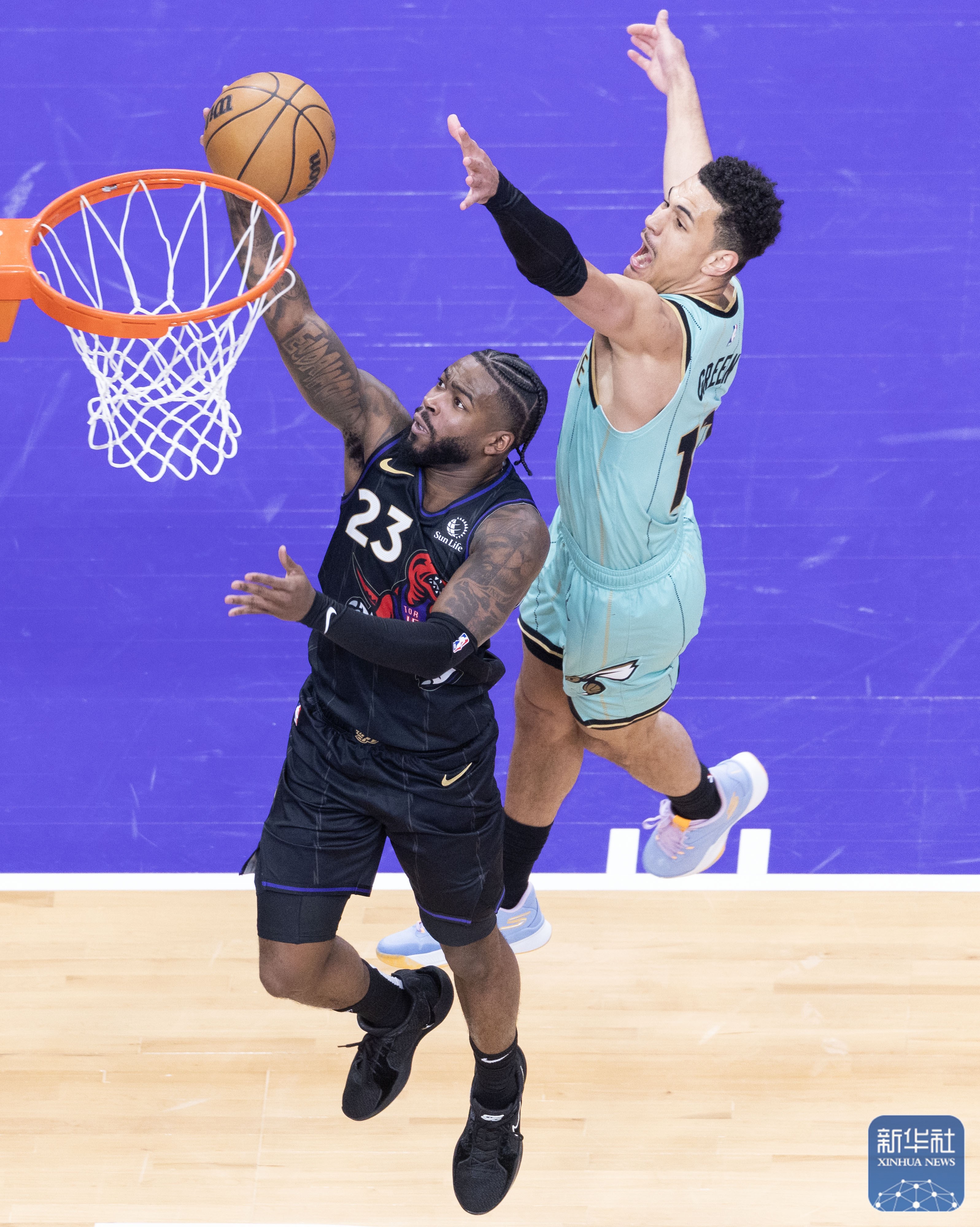 猛龙取得四连胜！锋线进攻火力强劲